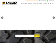 Tablet Screenshot of lagunapneus.com.br
